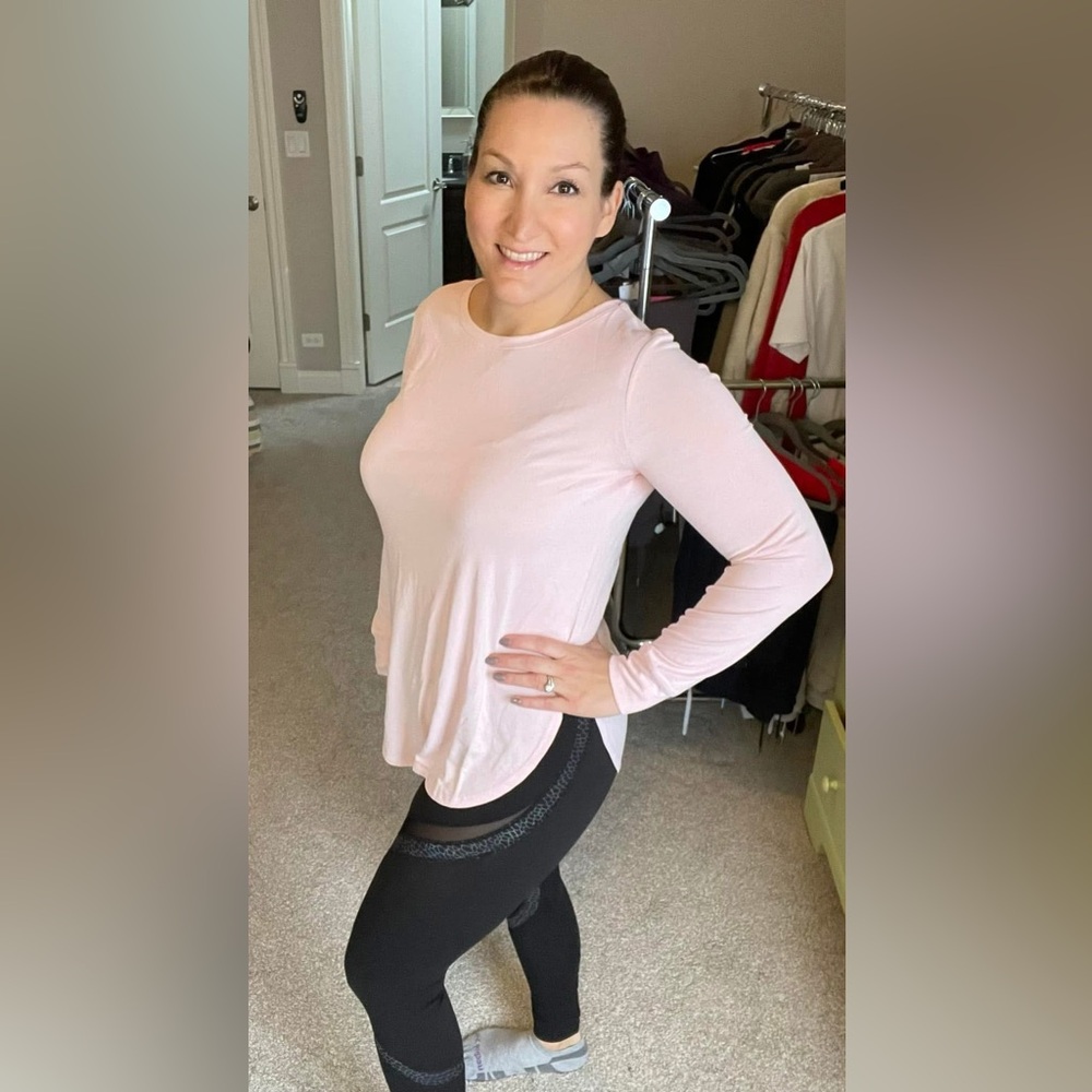 Pink Swoop T by Zyia Active